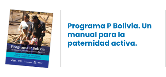 Programa P Bolivia. Un manual para la paternidad activa.